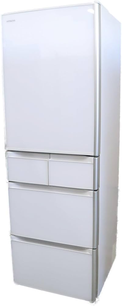 Amazon | 日立 冷蔵庫 401L 5ドア 右開き 本体日本製 幅60.0cm 奥行