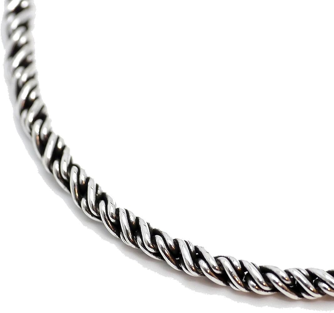 Amazon | [シルバーワン] シルバー925 ロープ チェーン ネックレス