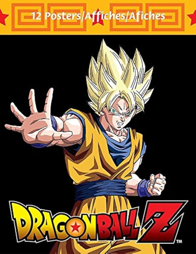 Amazon.com: Dragon Ball Z Poster Book Super Set - 12 Dragonball