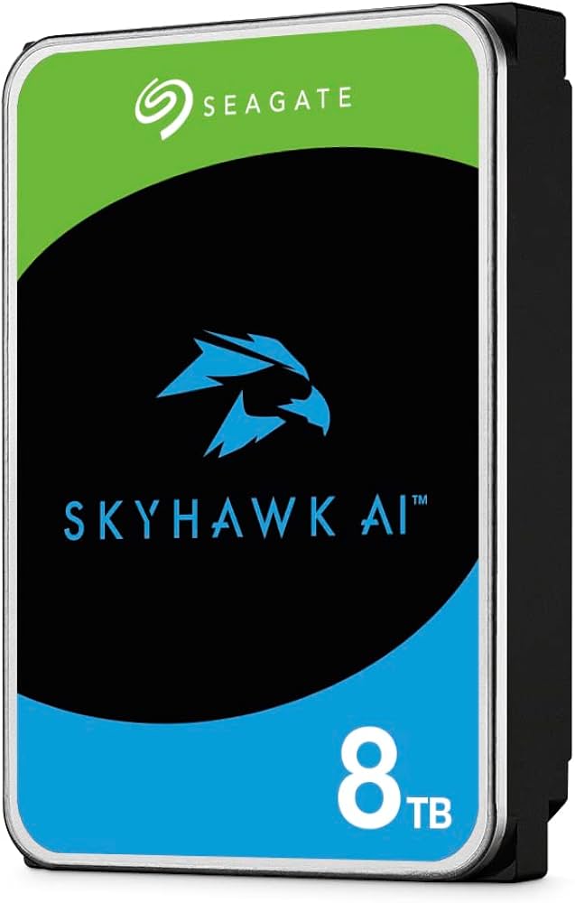 Seagate Skyhawk AI 8TB Video Internal Hard Drive HDD – 3.5 Inch