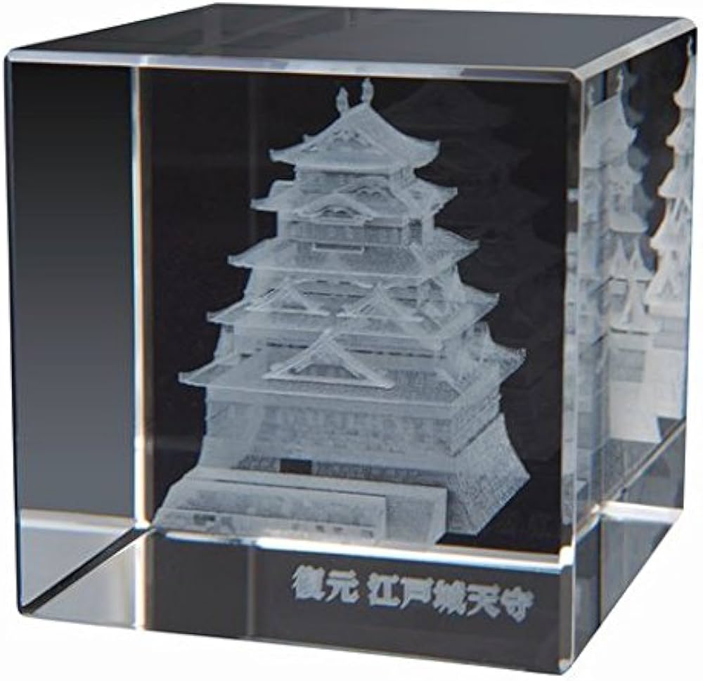 特典付き 幻の江戸城天守クリスタルアート 学習まんが 日本の歴史 発刊