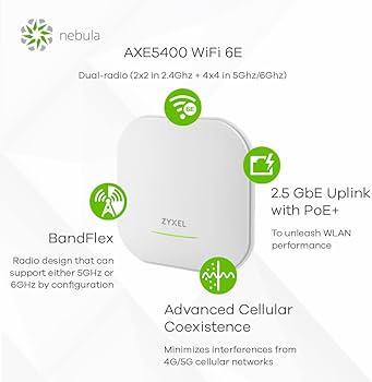 Amazon.com: Zyxel WiFi 6E AXE5400 2.5G Multi-Gigabit Business