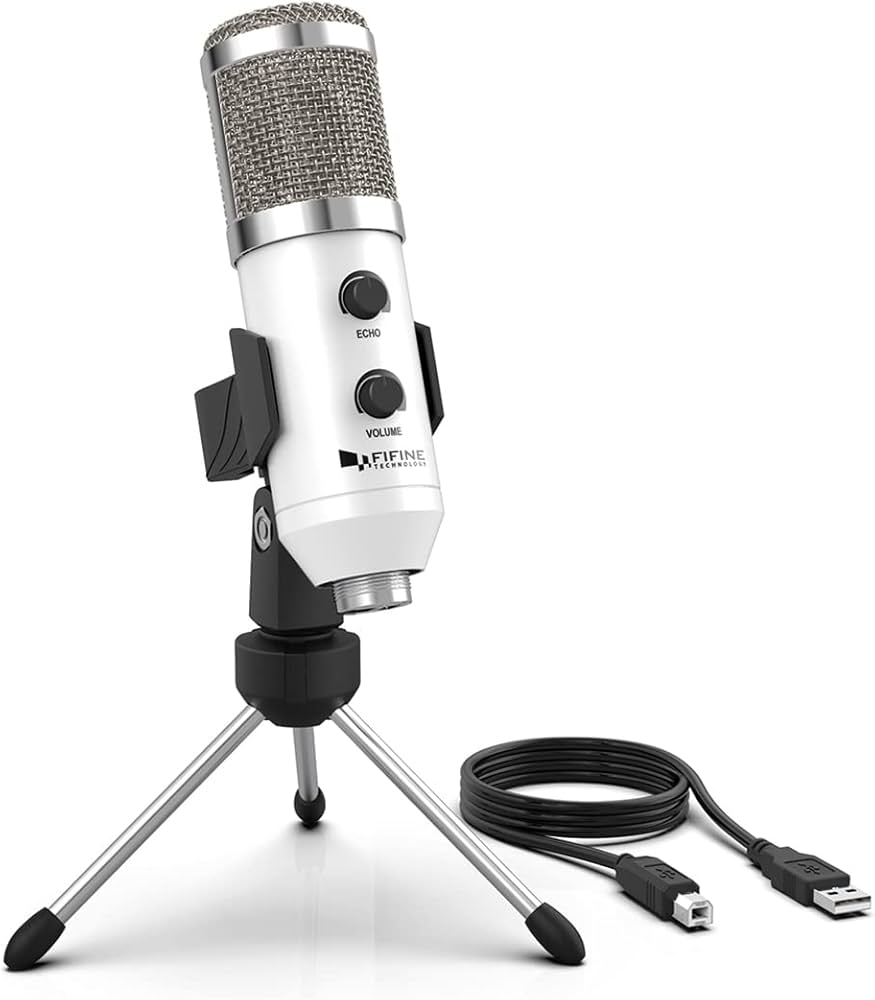 Amazon.co.jp: FIFINE USBマイク コンデンサーマイク 単一指向性