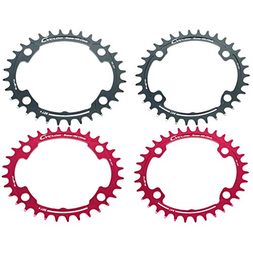 CY4-SHC (11-SPEED) 楕円チェーンリング 美品ROTOR Q46 46T チェーン