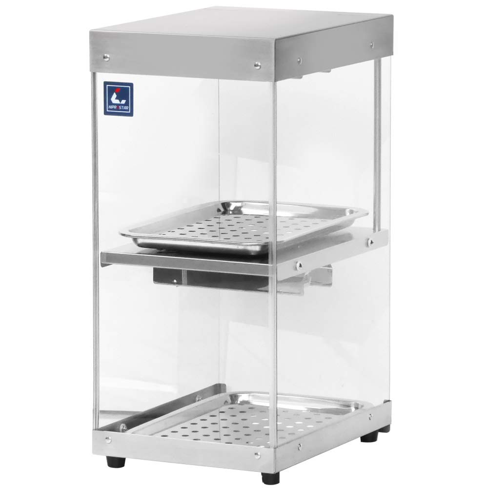 Amazon.co.jp: 業務用フードケース ホットショーケース 3面ガラス(背面