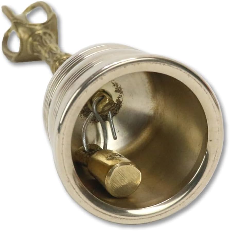 Amazon｜持鈴 じれい 五鈷鈴 金剛鈴 (中(12.8cm))｜仏具・神具