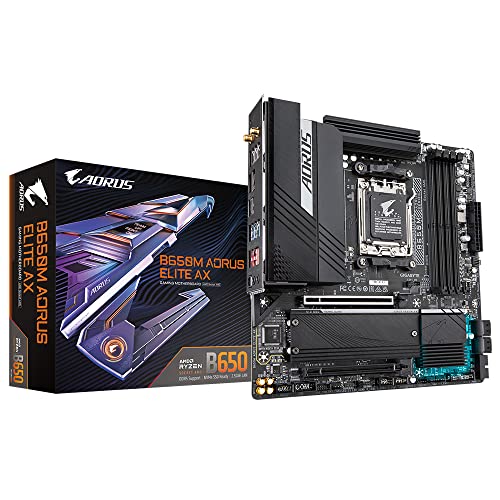 Amazon | GIGABYTE B650M AORUS Elite AX 1.0 AMD AM5 ATX