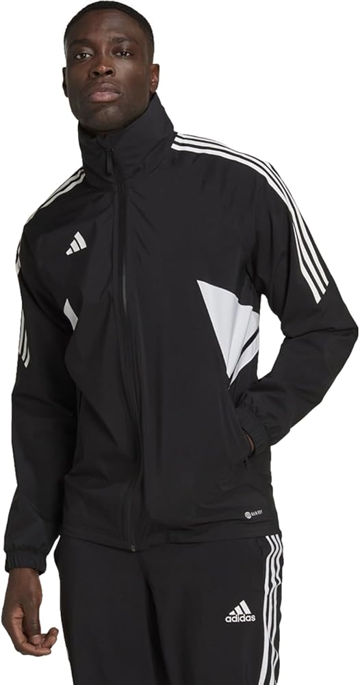 adidas Men's Soccer Condivo 22 Rain Jacket - Water and Wind