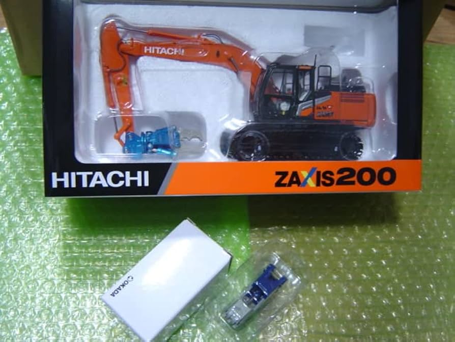 Amazon.co.jp: 日立建機ミニチュア「ZX200-7 大割仕様 小割