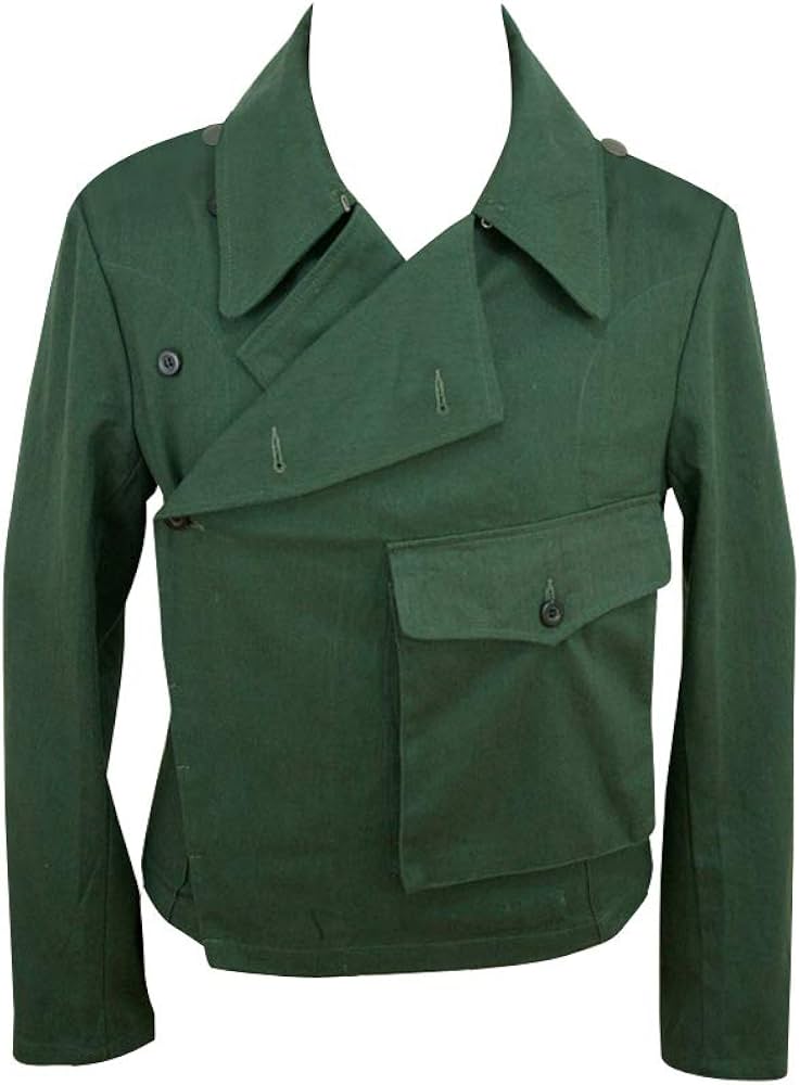 Amazon | 第二次世界大戦 ドイツ軍 陸軍 戦車兵 夏用 HBT コットン材料