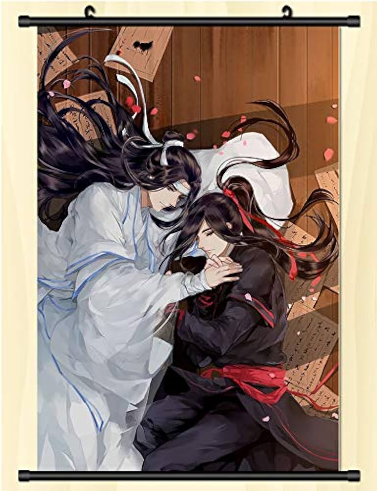 Amazon.co.jp: 魔道祖師 藍忘機 魏無羨 陳情令漫画 タペストリー 同人