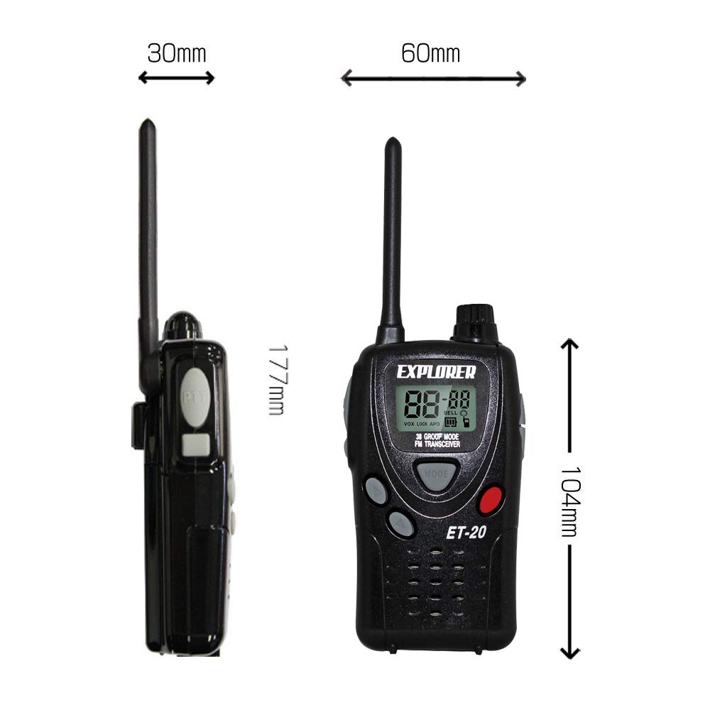 Amazon | エフ・アール・シー トランシーバー(無線機) EXPLORER ET