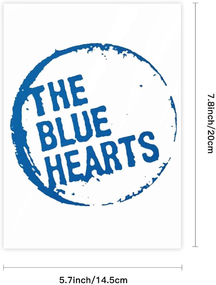 Amazon | ブルーハーツ クリスタルステッカー 防水シール スーツケース