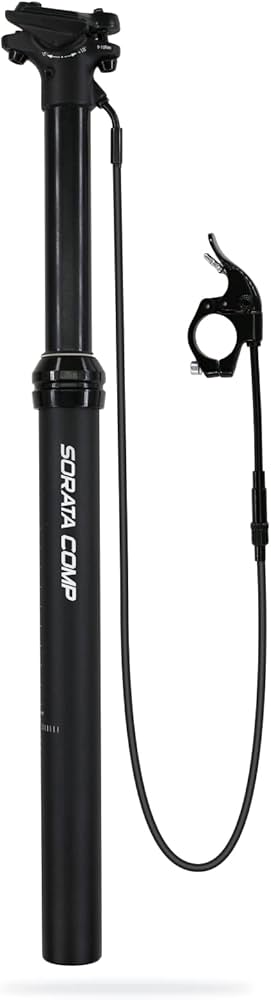 Amazon | MTB ドロッパーシートポスト 30.9mm 31.6mm x 125mm 移動距離