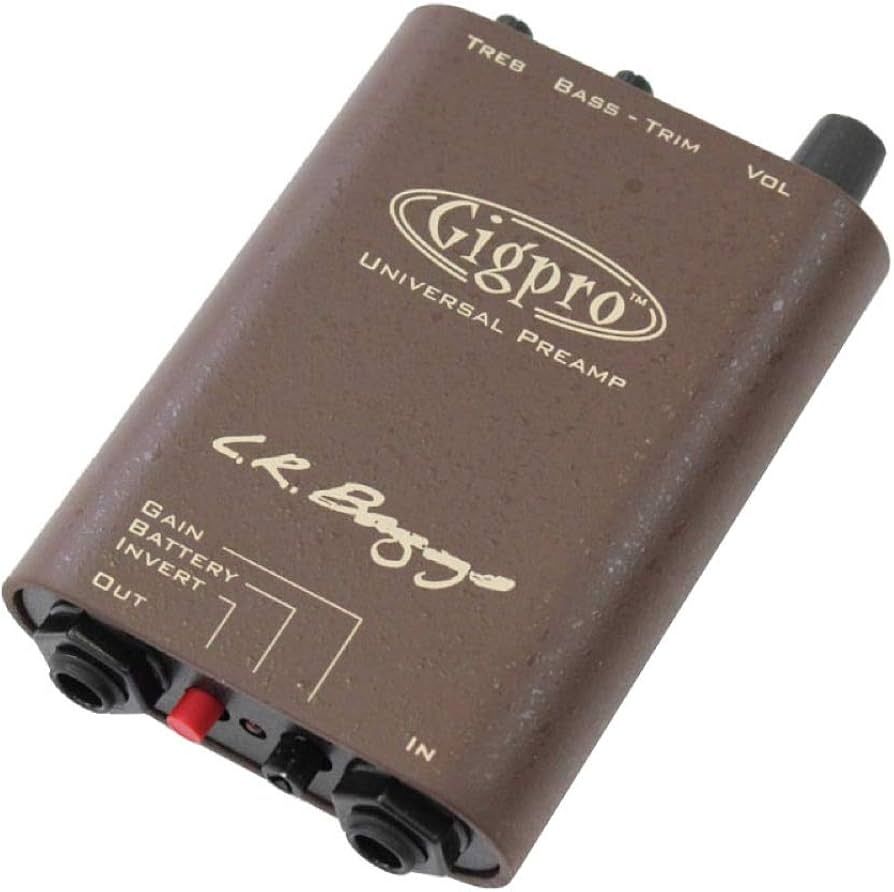 Amazon | L.R.Baggs GIGPRO プリアンプ SINGLE CHANNEL BELTCLIP