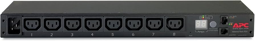 Amazon.com: APC by Schneider Electric Rack PDU, Metered, 1U, 16A