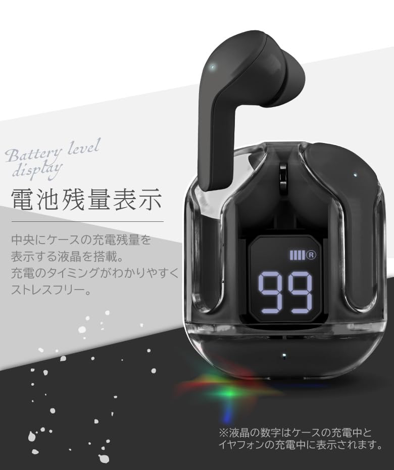 Amazon.co.jp: Bluetooth5.3 イヤホン ワイヤレスイヤホン