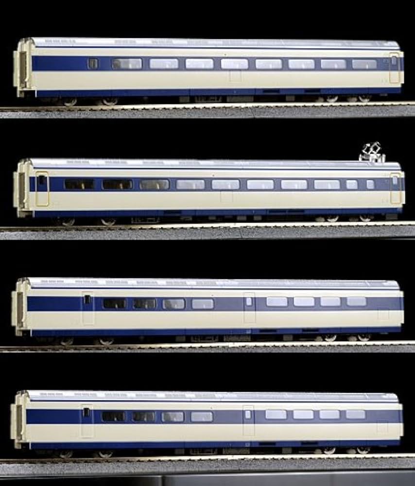 Amazon | HOゲージ 0系新幹線0番台 大窓仕様 増結A4両セット | 鉄道