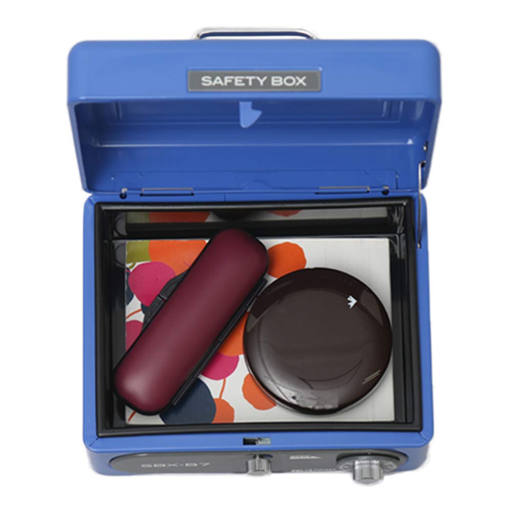 Amazon.co.jp: アイリスオーヤマ 金庫 手提げ金庫 ダイヤル式 ダブル