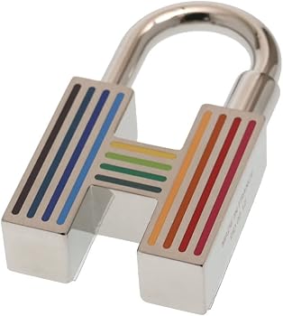 Amazon.co.jp: [エルメス] カデナ 南京錠型キーホルダー Hモチーフ