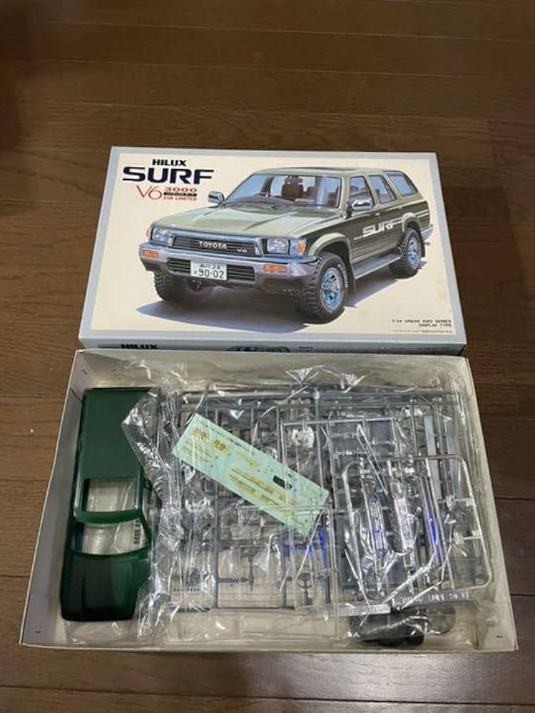 Amazon | アオシマ ハイラックスサーフ 1/24 プラモデル | プラモデル 通販