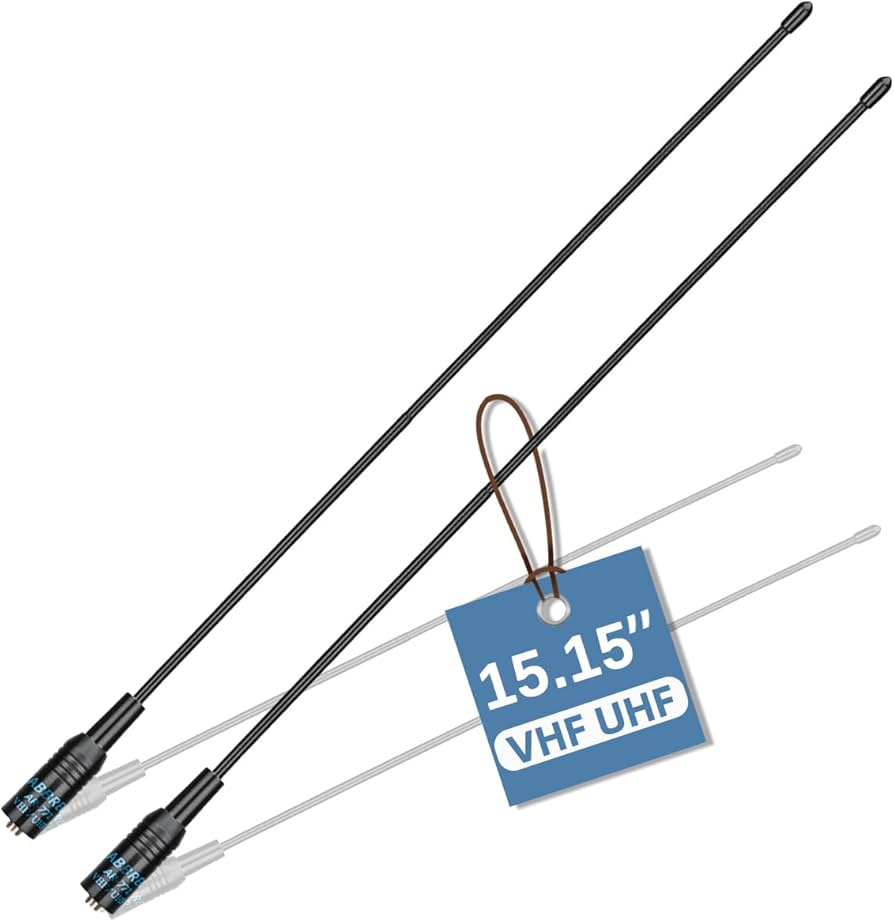 Amazon.com: ABBREE AR-771 Ham Radio Antenna 15.15Inch Dual Band