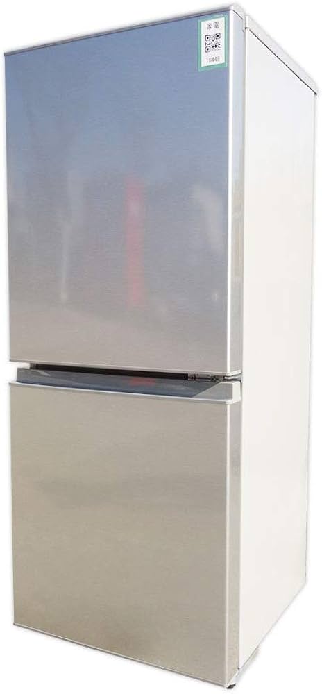 Amazon.co.jp: AQR-13G-S(ブラッシュシルバ-) 2ドア冷蔵庫 右開き 126L