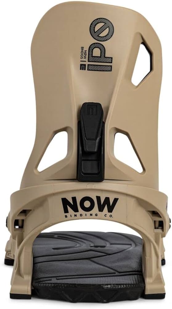 Amazon | Now Bindings IPO、スノーボードビンディング、サンド、S