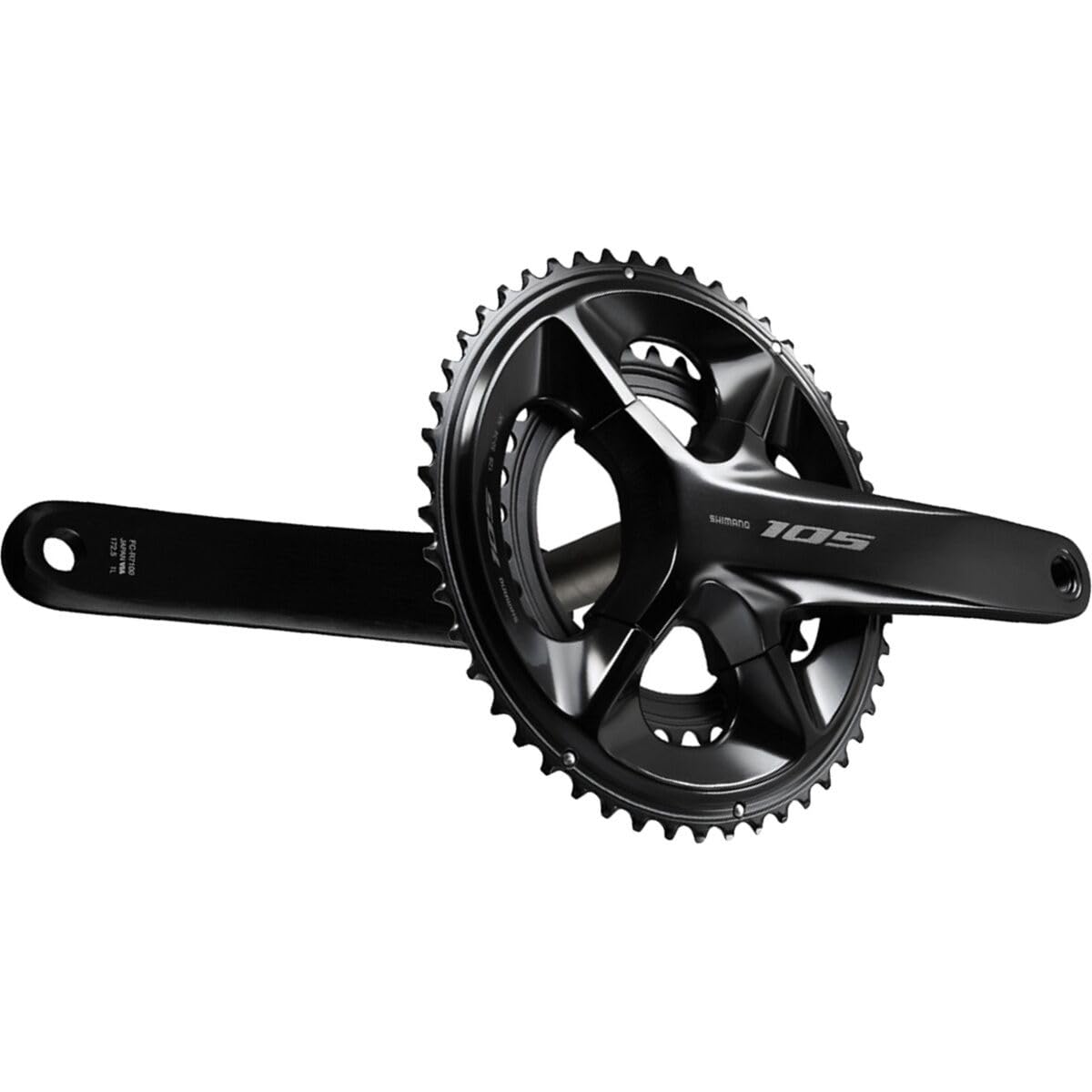 Amazon.com : SHIMANO 105 FC-R7100 Crankset - 175mm, 12-Speed, 52