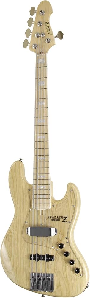 Amazon | ATELIER Z アトリエZ 5弦エレキベース M-265 (NAT) | エレキ