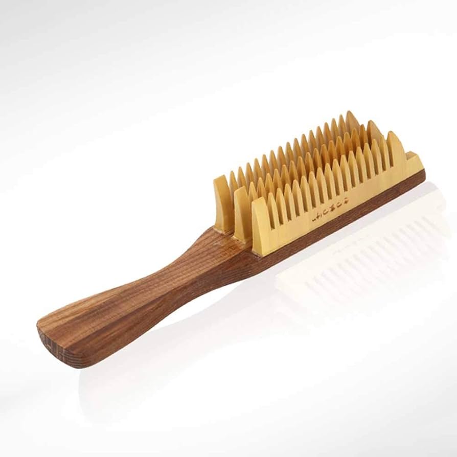 Amazon | つげブラシ 小 ヘアブラシ くし つげ櫛 レディース 人気 薩摩