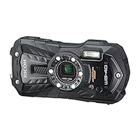 Amazon | RICOH 防水デジタルカメラ RICOH WG-40 ブラック 防水14m耐