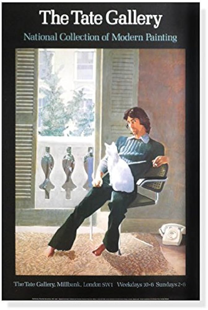 Amazon.co.jp: ポスター デビット ホックニー Mr and Mrs Clark and