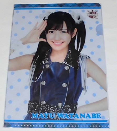 Amazon.co.jp: AKB48 CAFE&SHOP A5クリアファイル (1206) 渡辺麻友