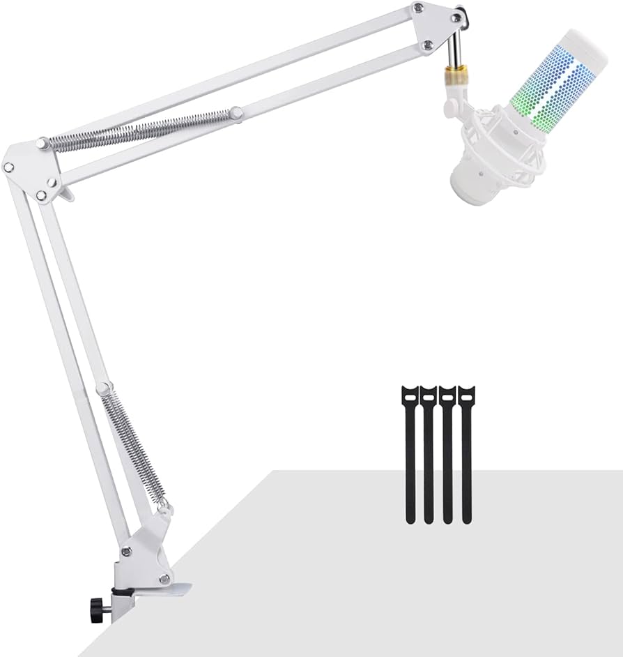 Amazon.co.jp: Hyperx Quadcast ホワイト ブーム アーム、Hyperx