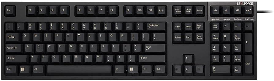 Amazon.co.jp: REALFORCE R3S キーボード 有線 フル 30g 英語配列