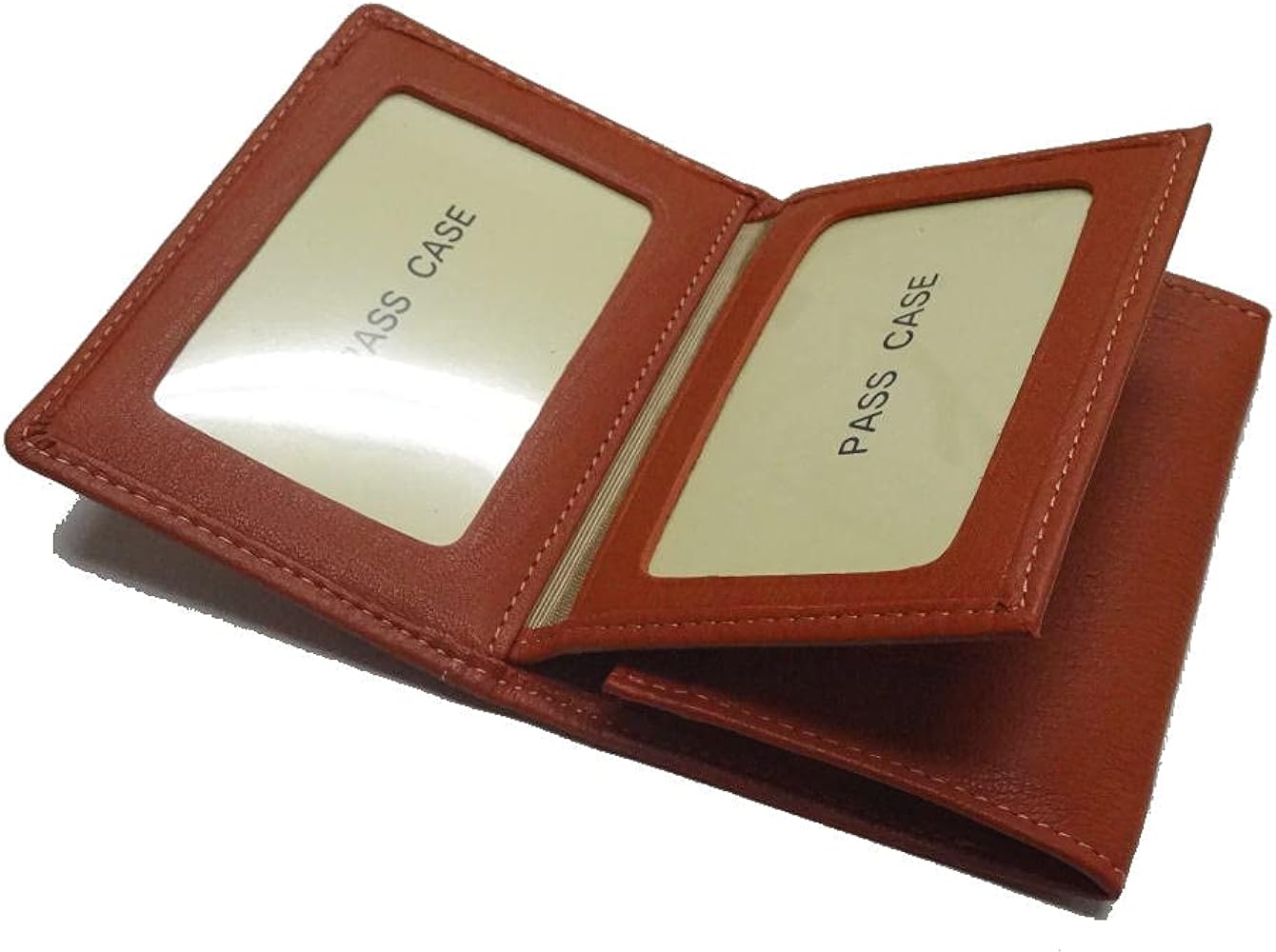 Amazon | [革匠谷中] 3面 パスケース 2つ折り 免許証ケース牛革レザー