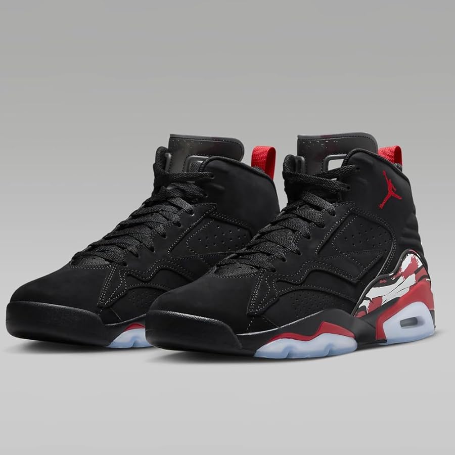 Jordan MVP Mens Shoes, Black/White/University Red, 8 : Amazon.ca