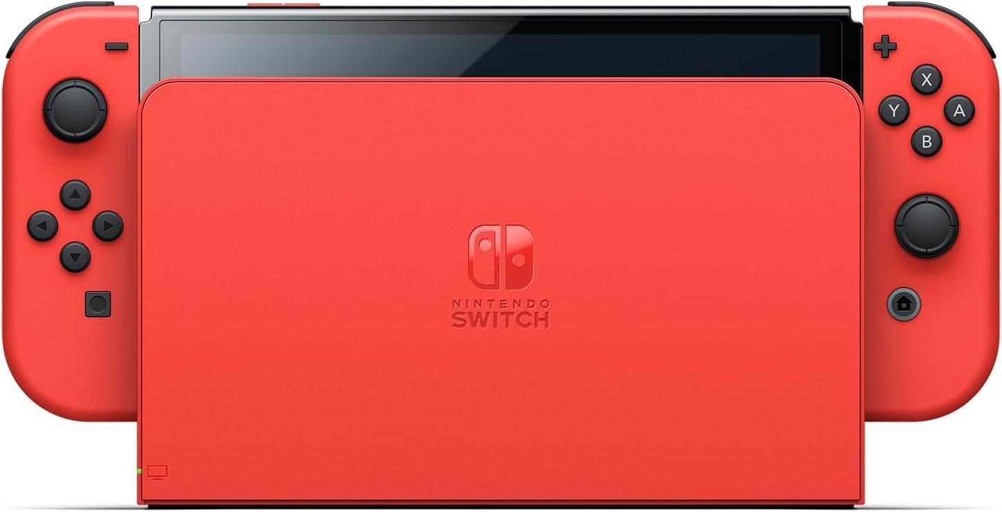 Nintendo Switch Console - OLED Model: Mario Red Limited Edition