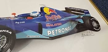 Amazon.co.jp: F1、直筆サイン、写真。F1ドライバー、ミカ・サロの直筆