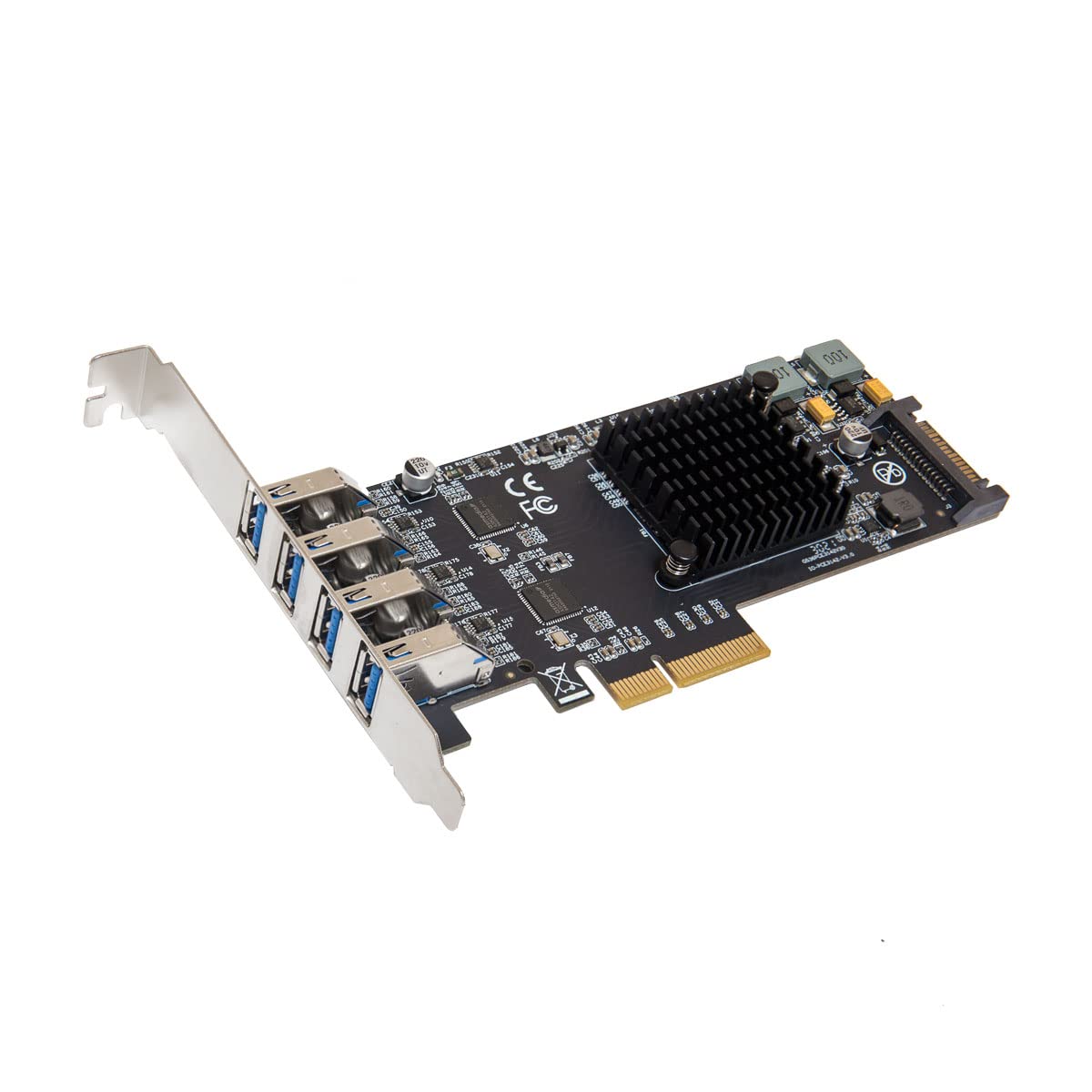 Amazon.com: IO CREST USB 3.1 Gen 2 10 Gbps 4 Port Type-A PCI-e 3.0