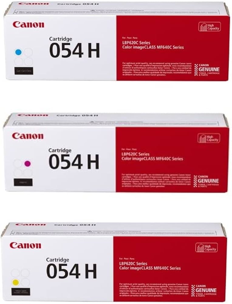 Amazon.co.jp: 【純正品】 CANON 大容量トナーカートリッジ054H 4色