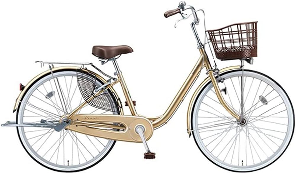 Amazon | ブリヂストン ママチャリ 自転車 シティ車 アルミーユ263