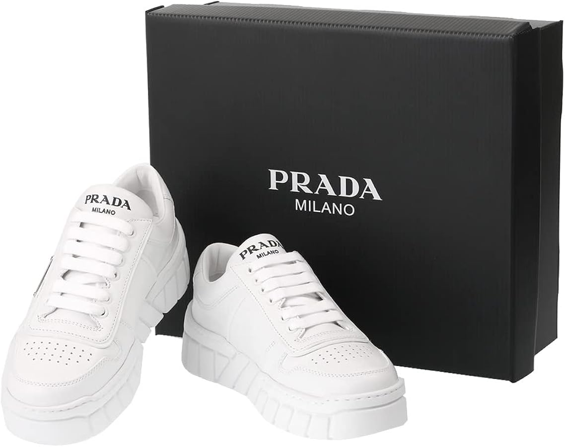 Amazon | [Prada] [プラダ] スニーカー レディース ローカット 1E946M