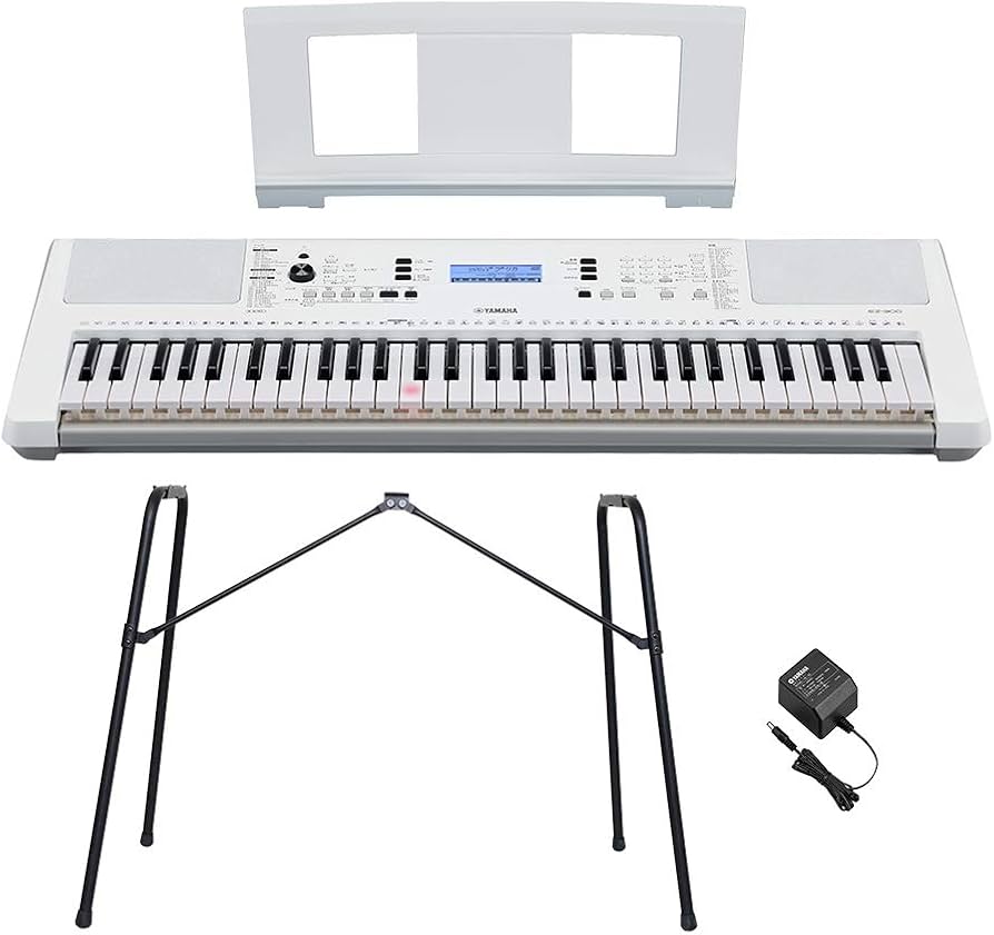 Amazon | YAMAHA EZ-300 純正スタンドセット 光る鍵盤 61鍵盤 ヤマハ