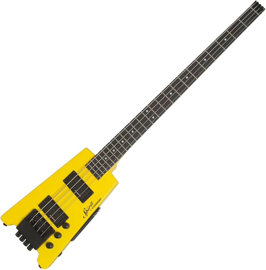 Amazon | Steinberger/Spirit XT-2 Standard Hot Rod Yellow (4-string