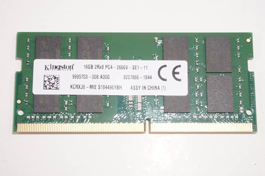 Amazon.co.jp: FMB-I KCRXJ6互換品 Kingston 16GB PC4-2666V DDR4