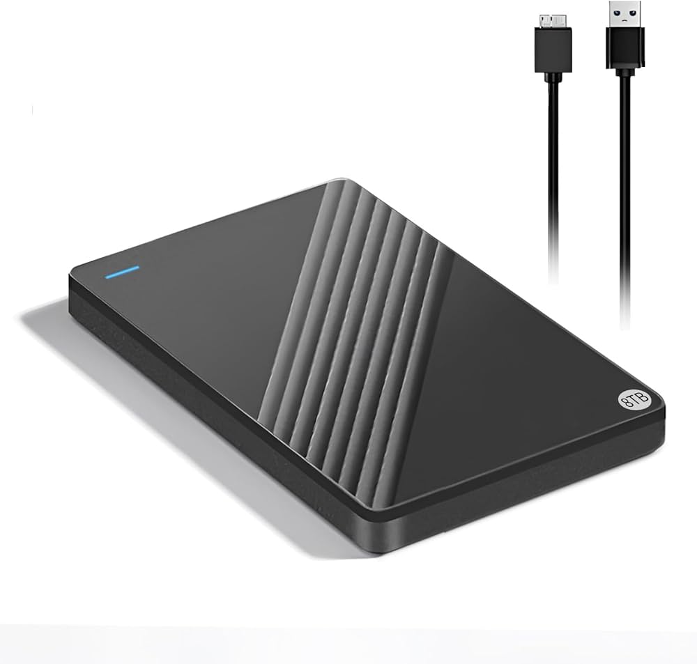 Amazon | 【人気商品】8TB 外付け ハードディスク超高速データ転送 USB