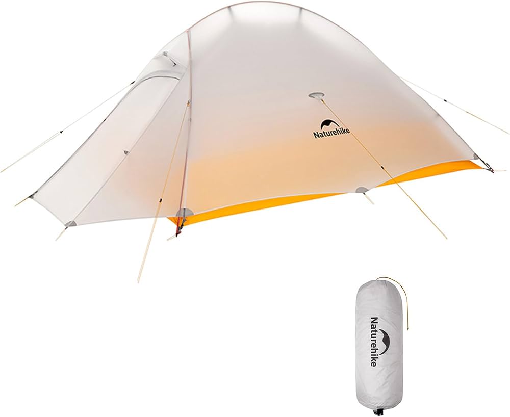 Amazon.co.jp: Naturehike Cloudup2 0.98kg 超軽量テント 1-2人用 防風