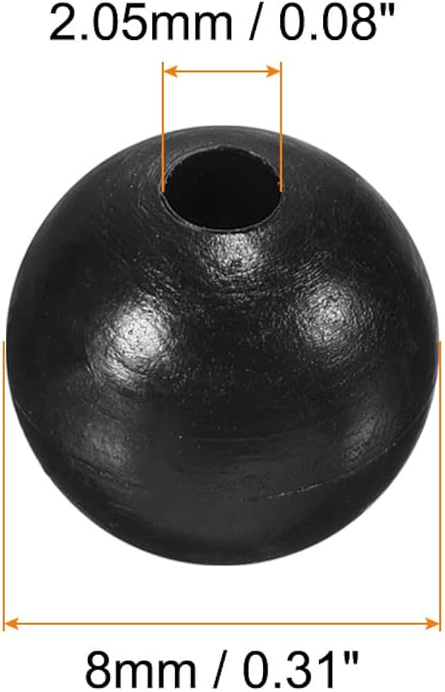 Amazon | PATIKIL 8mm 釣りビーズ 200個 軟質プラスチック 釣り餌 卵